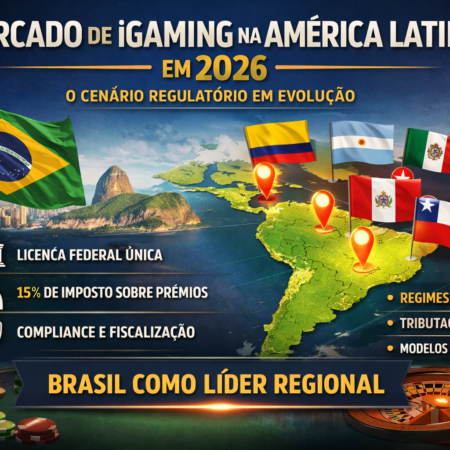 Como a estrutura regulatória do Brasil se compara a outros mercados de iGaming da América Latina
