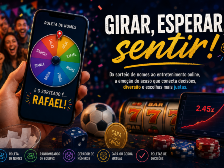 Roleta de Nomes, Sorteio de Equipes e Geradores Aleatórios: Como Funcionam as Ferramentas de Sorteio Online