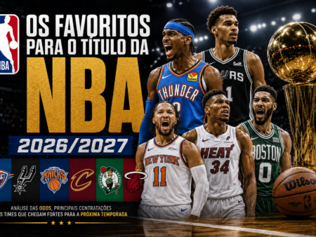 Os favoritos para o título da NBA 2026/2027
