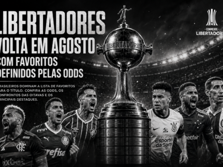 Libertadores volta em agosto com favoritos definidos pelas odds