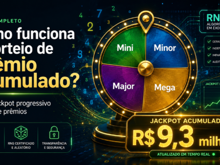 Sorteio de prêmio acumulado: como o RNG e uma roda giratória decidiram R$ 9,3 milhões